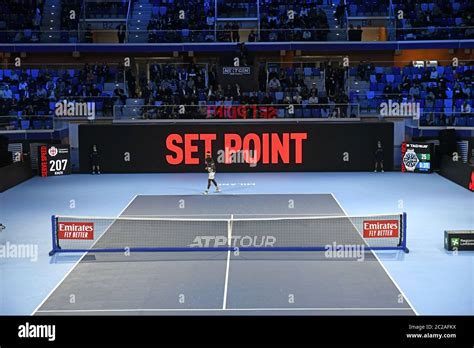 ATP Madrid scoreboard .